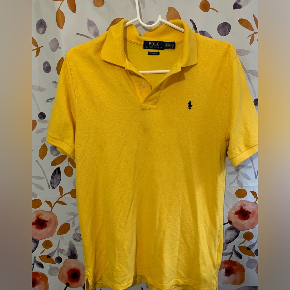 Polo by Ralph Lauren Yellow Polo Shirt Sz 18